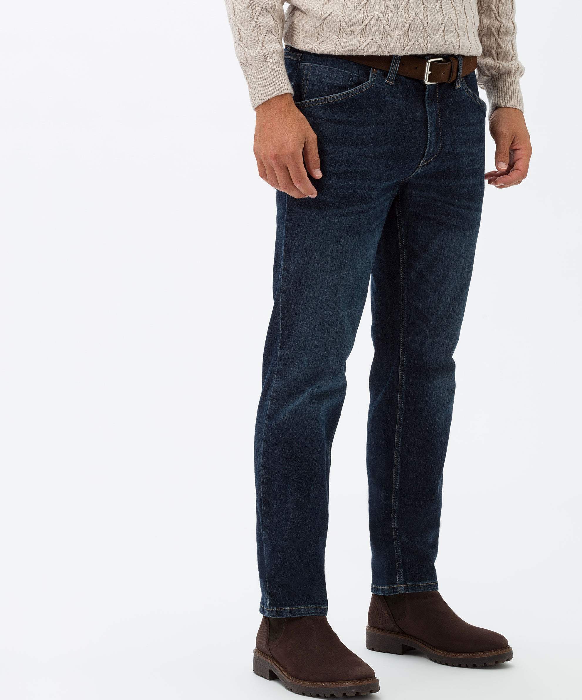 Brax Lasse Denim 5-Pocket Jeans Blue Stone | Jan Rozing Men's Fashion