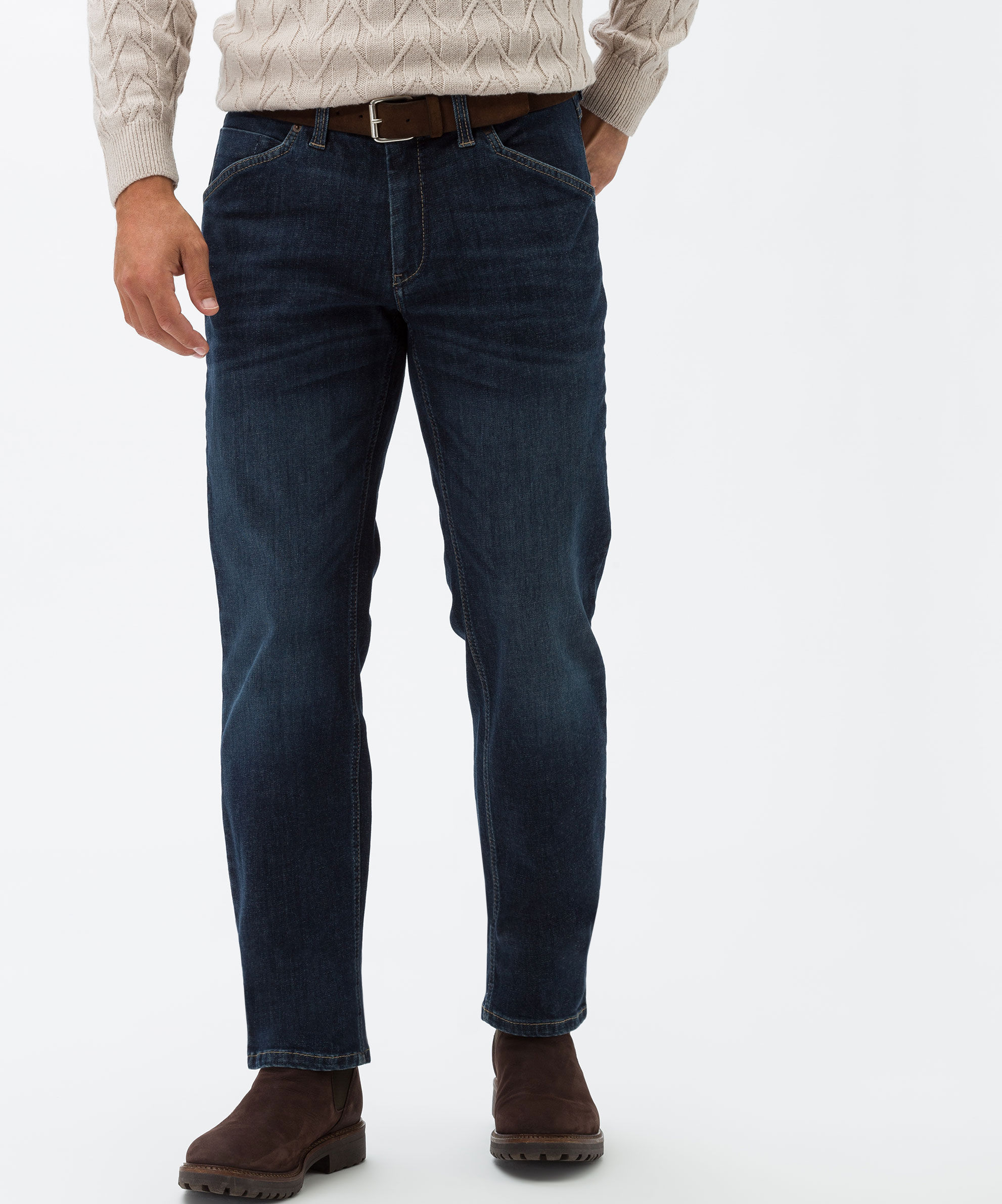 5-Pocket Jeans Jan Stone Men\'s | Fashion Blue Denim Brax Rozing Lasse