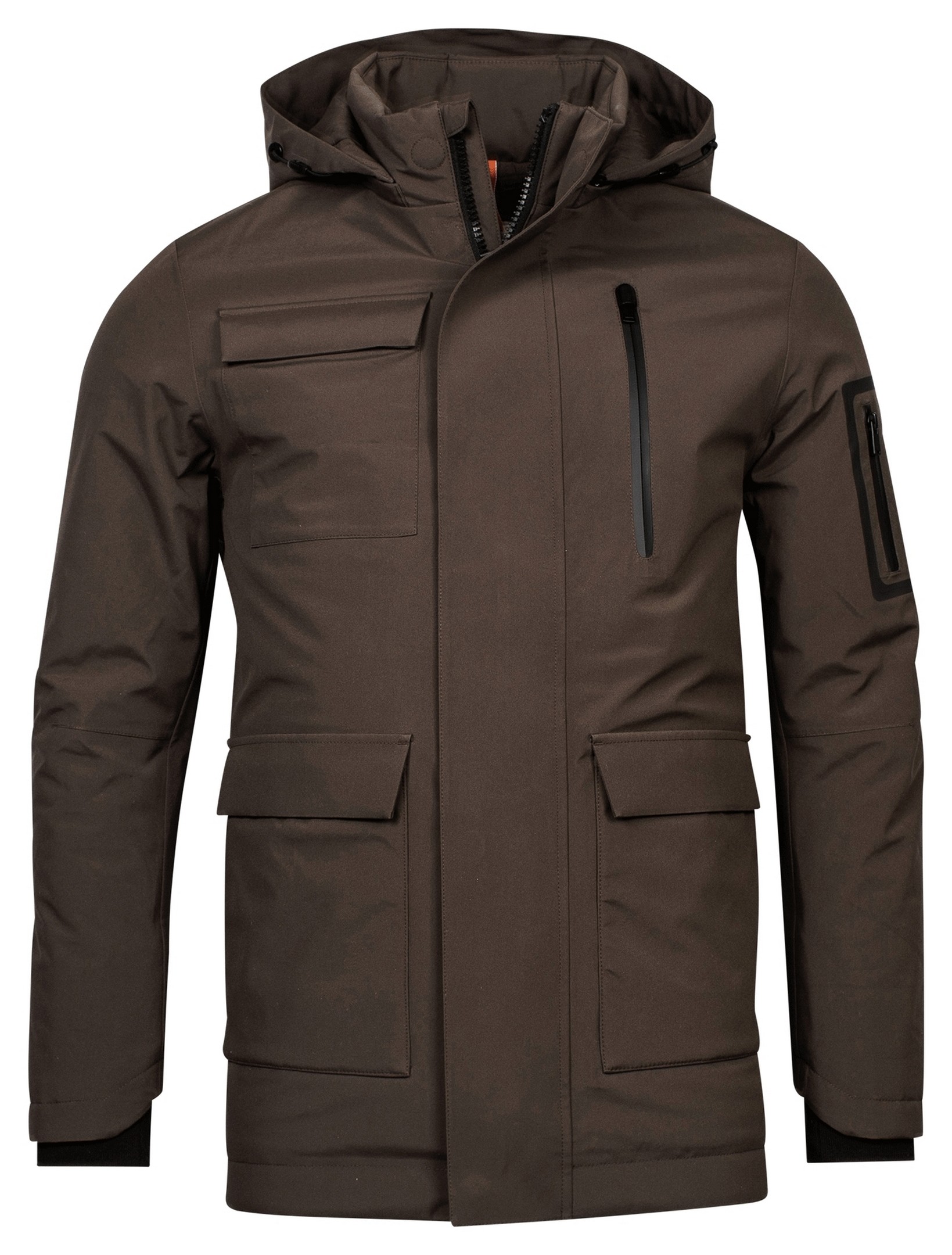Giordano Jacket Removeable Hood Water and Windproof Fabric Dark Navy | Jan  Rozing Men\'s Fashion