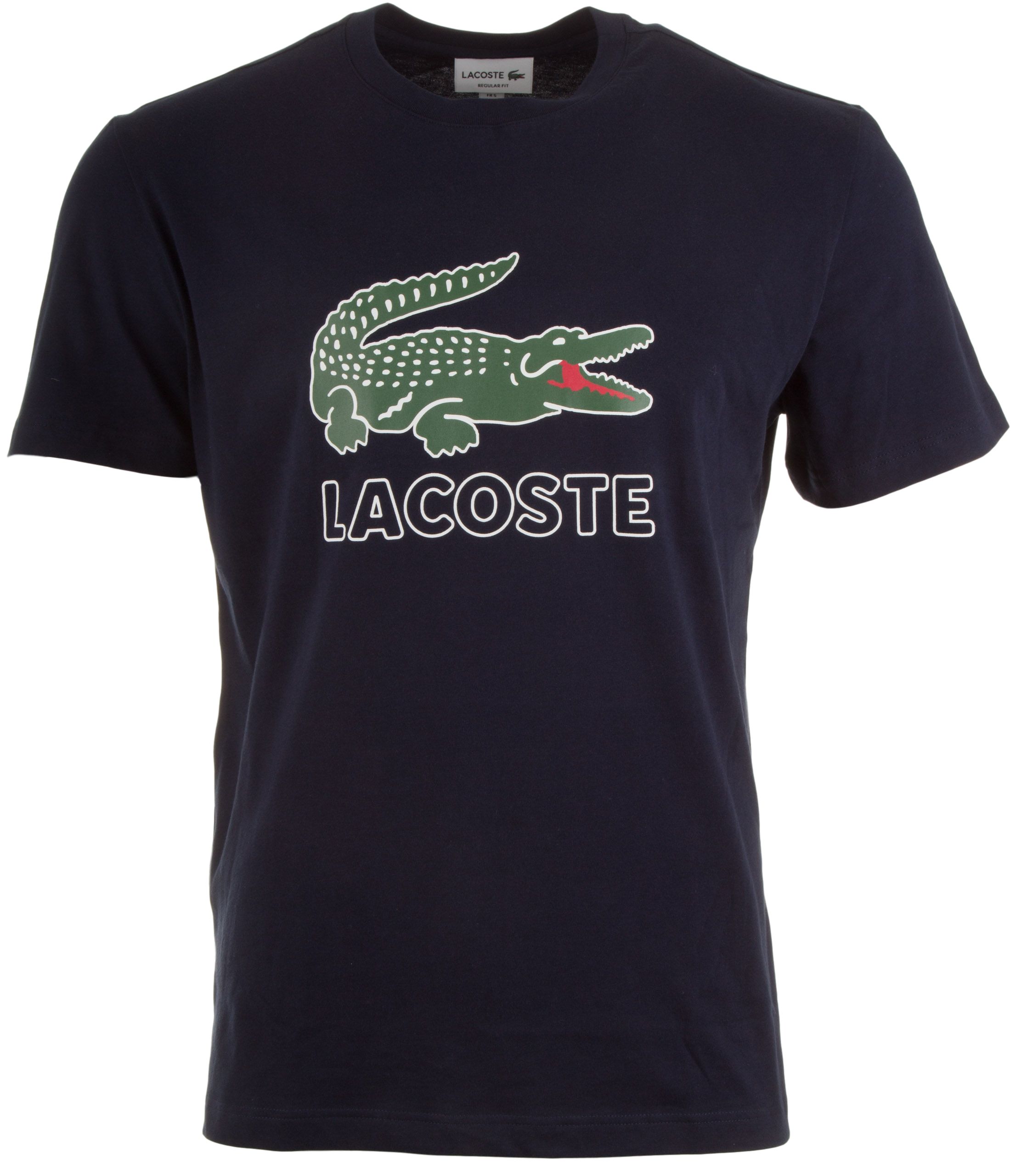 Lacoste Crocodile T-Shirt Navy | Jan Rozing Men's Fashion